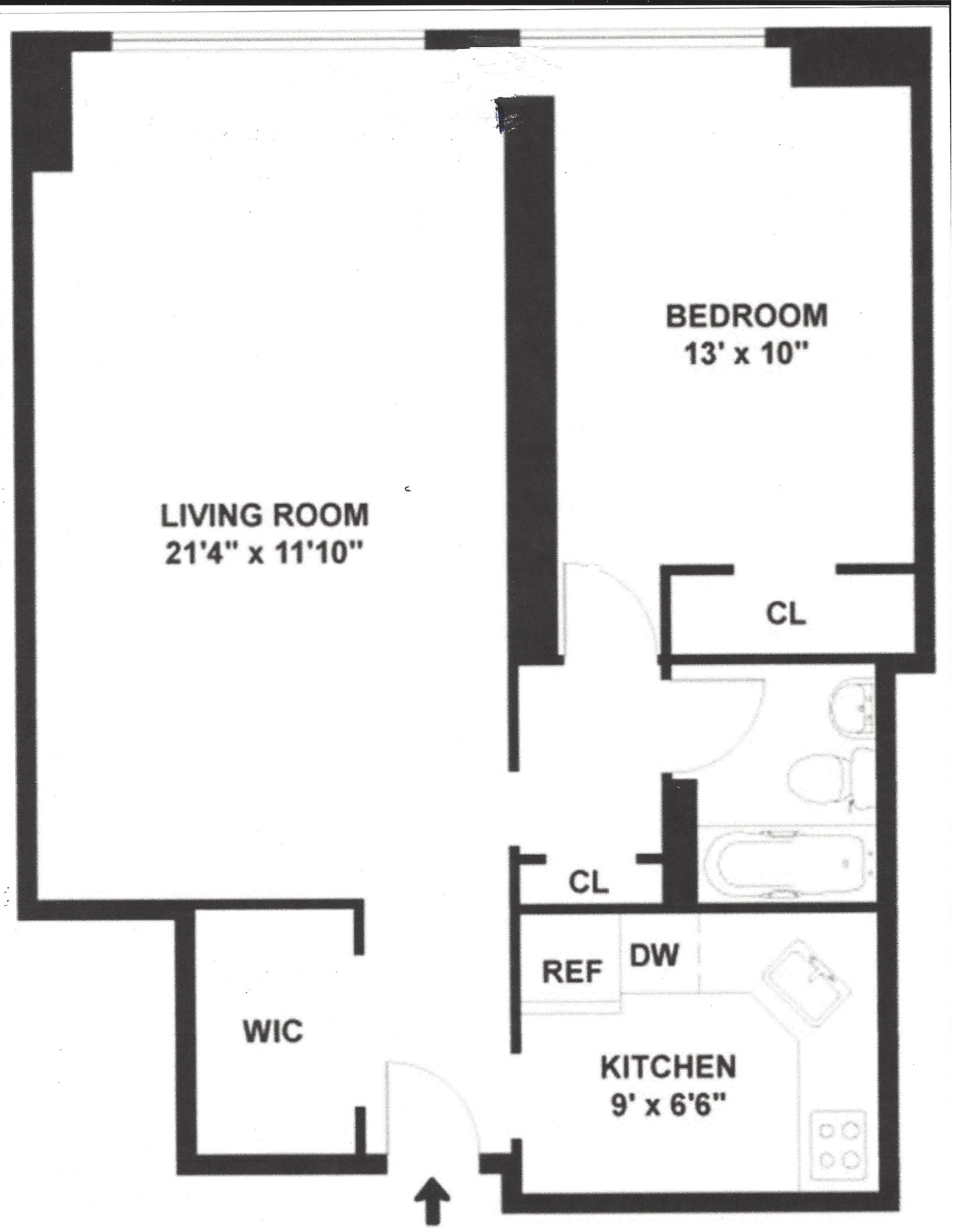 Floorplan for 102-10 66th Road, 4G